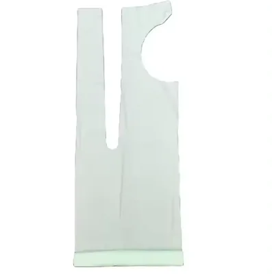 Customized Cooking Aprons Sleeveless Portable Biodegradable Disposable Kitchen Plastic Apron