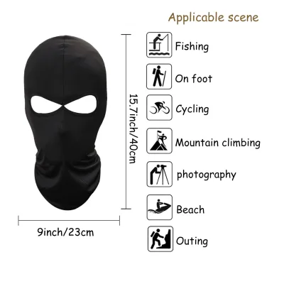 Bulk Wholesale Solid Color for Ice Silk Balaclava Bandana Windproof Breathable Cooling Sports Full Face Summer Sun Protection