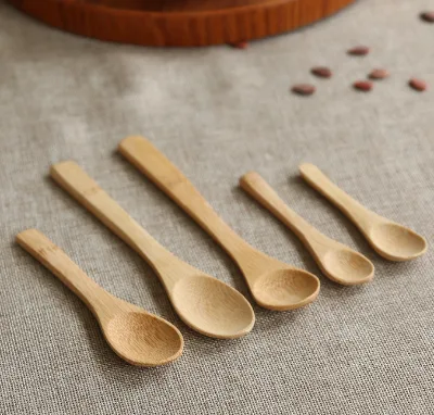 Wood Bamboo Measuring Spoon Food Spoon 13*3cm
