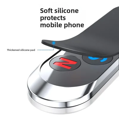 2026 Custom Magnetic Rotatable Car Phone Bracket Holder ABS Multi-Function Adjustable Charger for Convenient Mobile Navigation