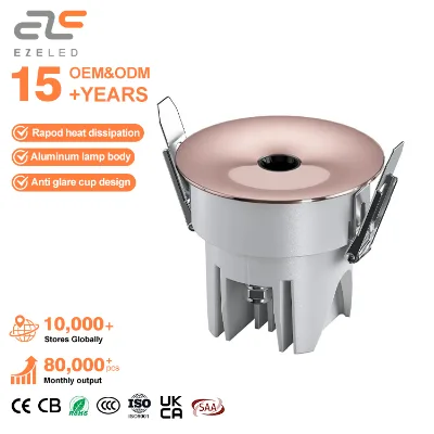 OEM ODM Indoor Led Spot Light Silver Color and Modern Design Bridgelux Cob Led Spot Lights for Mall or Supermarket