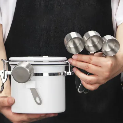 Sublimation Stainless Steel Vacuum Coffee Canister for Coffee Food Storage