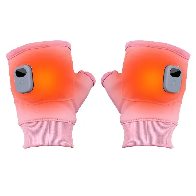 Half-Finger Rechargeable Electric Heated Gloves for Winter Outdoor Riding Work Office & Games Heated Gloves