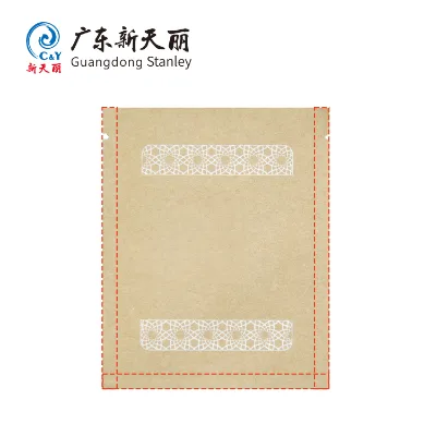 Customized Small Paper Bag with logo Printed Easy to Tear Kraft Paper Heat Seal Personal Hygiene Packaging Bag