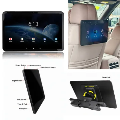 14 Inch Rear Seat Entertainment Screen for BYD Ti7 Leopard/Denza B5 B8 Android 15 Plug and Play Car TV Monitor