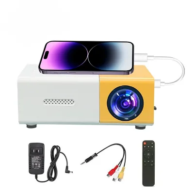 Factory Wholesale Customization Ready to Ship Yg300 Lcd Outdoor Projector Portable Smart Mini Custom Logo Projector