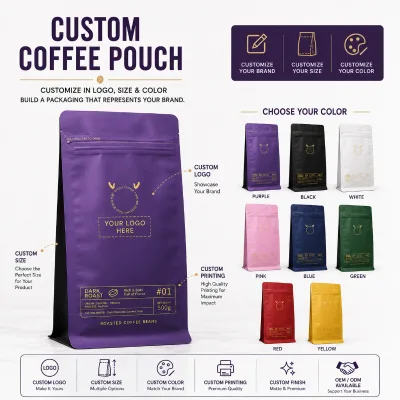 Custom Recyclable Moisture Proof Laminated Side Gusset Stand Dried Pet Food Sugar Packaging Plastic Bags Zipper Gravure Printed