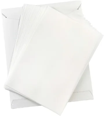 Wafer Paper Flexible Edible Burn Away 12 Pack 0.4mm White Letter Size 8.5x11" Cake Toppers for Birthday MeganJDesigns
