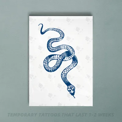 GMPC Approved Can Last up to 1-2 Weeks Realistic Waterproof Semi Permanent Temporary Tattoo Sticker