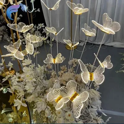 Wedding Decoration Moving Butterfly Lights Led Butterfly Lamp for Party Decoration
