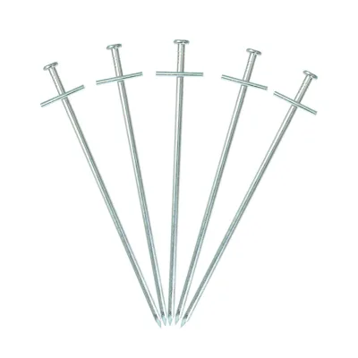 Iron Cross-shaped Reinforced Thickened Ground Stakes for Tent Canopy Beach Windproof Anchoring Accessories