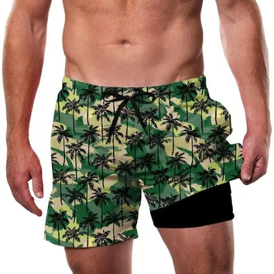 High Quality Fabric Swim Trunks Beach Shorts Wholesale Custom New Design Surf Board Shorts Men Quick Dry Swim Shorts