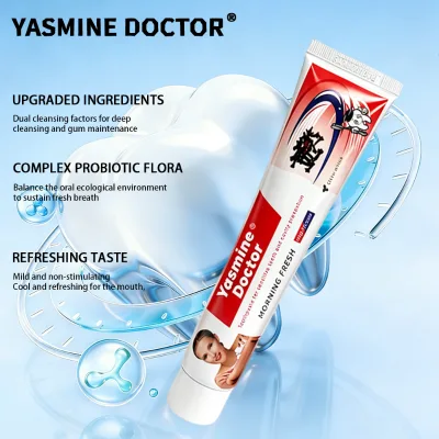 Yasmine Doctor Toothpaste Tablets Private Label OEM Custom Package Fast Quote for Global Wholesale Buyers