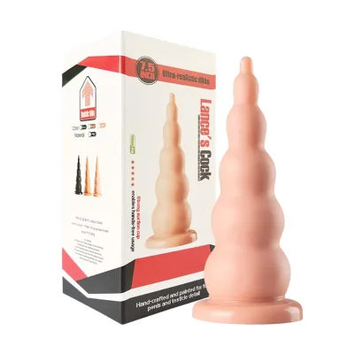 QS-B015 Dreamsex Huge Large Thick PVC Waterproof Anal Plug for Women & Men-305g Portable Adult Sex Toy