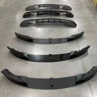 Car Auto Parts 3 Series Front Bumper Lips Rear Diffuser F34 MP Front Lips Rear Lips Glossy Black F34 Car Bumpers
