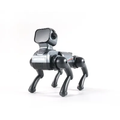 2.4G Smart Programmable Robot Dog Musical RC Four-wheel Omnidirectional Wheel AI Dancing Educational Toy for Ages 2+ DIY