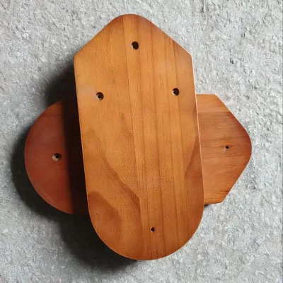 Customized Sustainable Solid Wood Base and Modern Wooden Bottom Plate for All Holidays Use