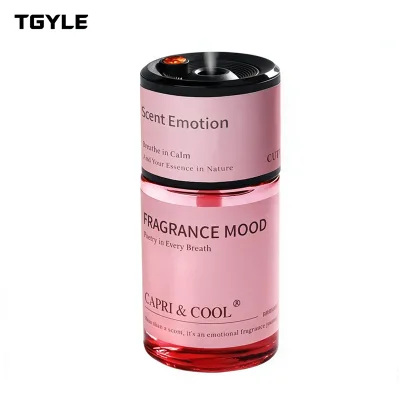 Premium Glass Car Aromatherapy Perfume Automatic High-End Fragrance Spray Air Freshener Cup Holder Ornament Refreshing Aromatic
