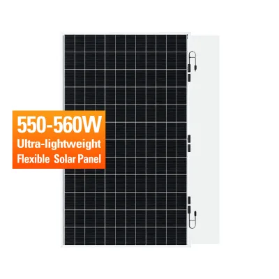 Good Price Easy-to-install 21% Efficiency 560w Flexible Solar Panel Solares Flexibles Adhesivos for Outdoor Camping