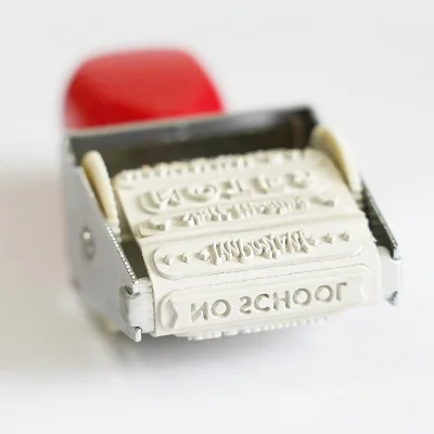 Vintage DIY Confidential Roller Rubber Stamp With Scrapbooking Rolling Words Stamps Materials