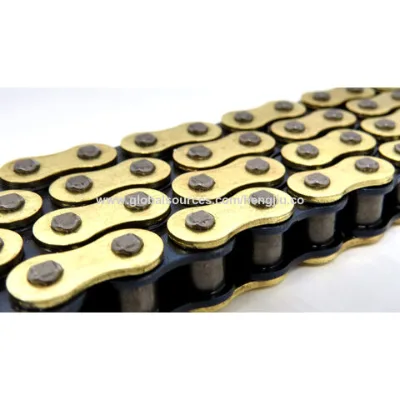 High tensile strength 428 colored roller motorcycle transmission chain for motorcycles