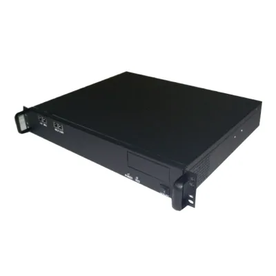 1.5U Firewall Gateway Chassis 4 Network Port Chassis Industrial Server Chassis 1U Half Atx Large Board Route