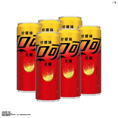 Wholesale Coca-Colaa Zero Sugar-Free Soft Drink Lemonade 0 Sugar 330ml Carbonated Beverage
