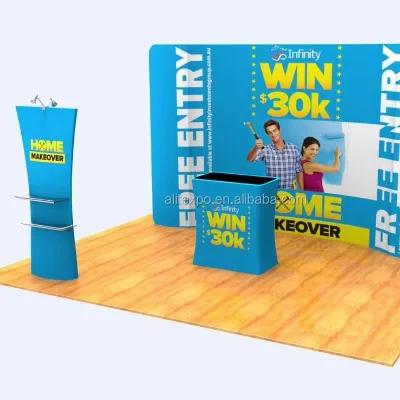 AlitExpo 3x3 Standard Exhibition Booth for Trade Show Equipment Display