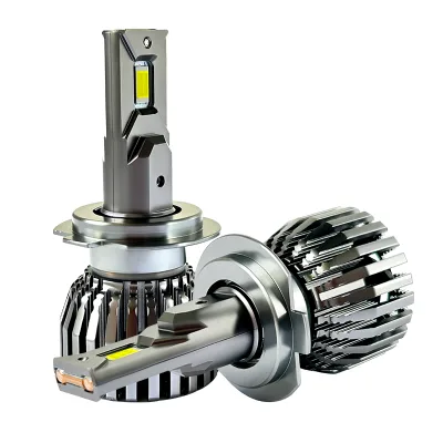 Advanced Turbo Fan Plus Aviation Copper Heat Pipe Active Cooling Keeps Bulb Cool at 100W Full Power Stable Brightness