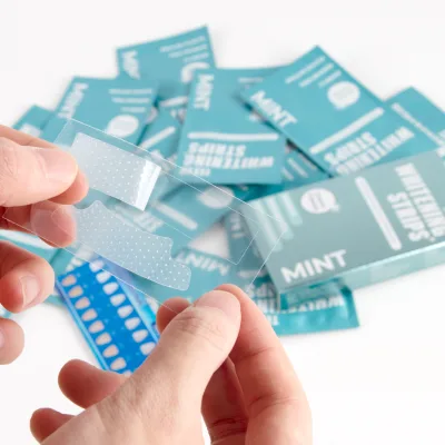 New 3% HP Private Logo Home Use Teeth Whitening Strips