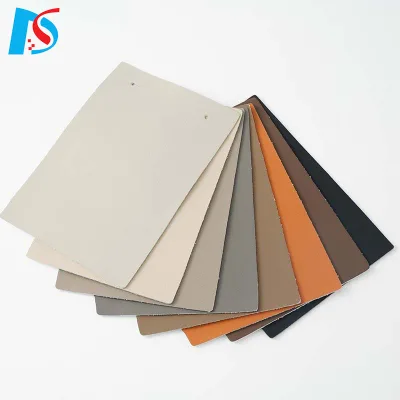 1.5mm Hydrolytically Resistant Waterproof PU Artificial Sofa Leather Elastic Back Car Seat & Sofa Cover Roll Fabric Design Bags
