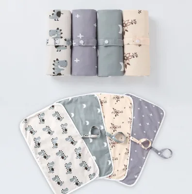 Hot Sell Waterproof Breathable for Four Season Washable Indoor&Outdoor Portable Baby Diaper Changing Pad
