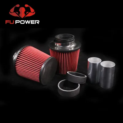 N54 Dual Cone Filter Air Intake Kit for BMW 135i 335i 535i Z4 3.0L Twin Turbo I6