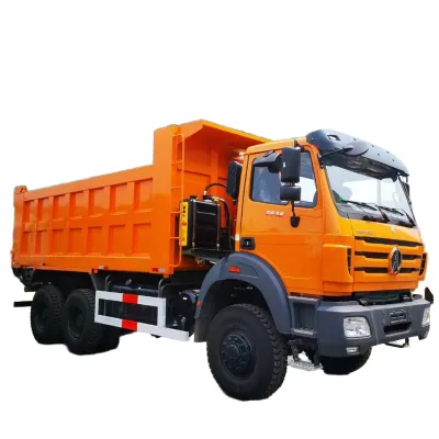 China New Dump Trucks Model Euro 2 Emission Standard Excellent Performance