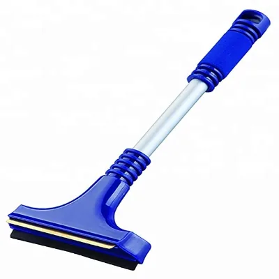 Brass Blade Ice Scraper - with Soft Foam Grip for Scratch-Free Windshield Cleaning & Comfortable Use