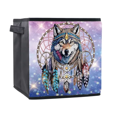 Wolf Design DIY Diamond Painting Kit Storage Bag