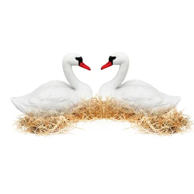 Hot Selling Outdoor Realistic White and Black Goose Hunting Decoys for Hunting Snow White Goose Decoys