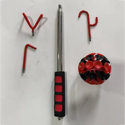 Source Manufacturer Custom 1.8/2.7/3.6/4.9m Stainless Steel Telescopic Pole Suction Cup
