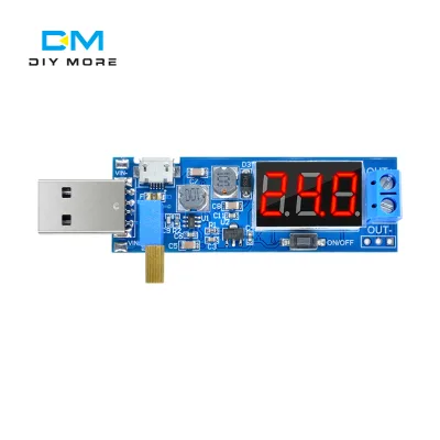 USB Step UP Down Power Supply DC-DC 5V to 1.2-24V 5V 9V 12V with LED Digital Display Voltage Converter For Battery Charger