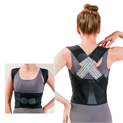 Hump Back Corrector Adult Posture Correction Belt Shoulder Opening Beautiful Back Straight Waist Back
