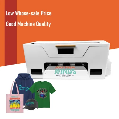 A3 60cm I3200 XP600 Bag Garment Film Transfer Printing Machine for Custom Printing DTF Printer