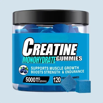 Muscle Building Supplements Creatine Monohydrate Gummies Private Label Energy Gummies for Men & Women