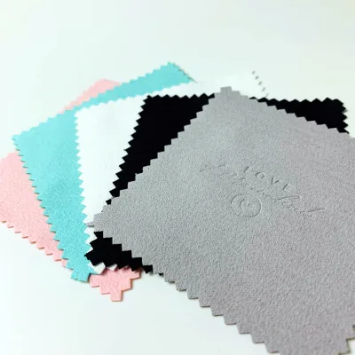 Silver Polishing Cloth for Jewelry High Quality Logo Printed Microfiber Cleaning Jewelry 2021JB014 Accept CN;GUA Luxury A1