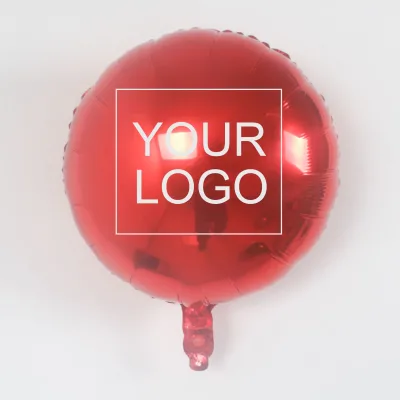 Custom Printed with logo Helium Foil Balloons Mylar Shape Ballon
