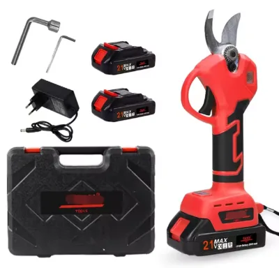 21V Lithium Battery Powered Power Shears 40mm Brushless Electric Branch Pruning Pruners and Fruit Tree Secateurs Cordless