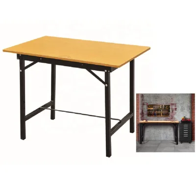 Easy Assembly Workshop Steel Garage Work Triangle Reinforcement Work Table Bench Workstation