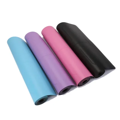 Bilingual Retail Pack PU Bulk Yoga Mat,Eco Friendly Package Natural Rubber Mat,OEM Logo Bulk Yoga Mat for Reseller & Distributor