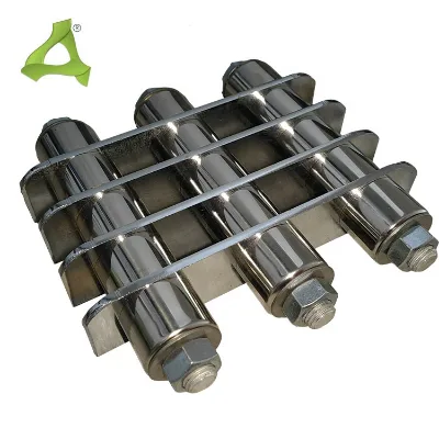 3500~4000 Gauss 3 Tube Magnetic Hopper Grate NdFeB Magnetic Filter Rack for Plastic Recycling Injection Machine Iron Separator