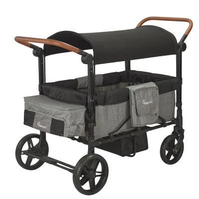 Hot Selling High Quality All-Terrain Foldable Baby Wagon Stroller New Model Collapsible Kids Wagon for Car Travel New Baby