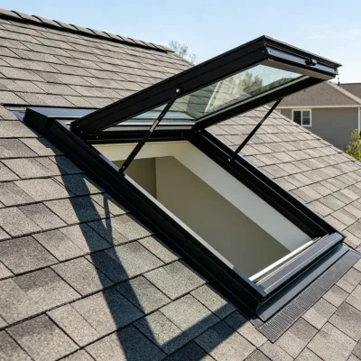 Sunnysky Automatic Skylights NAMI Approved Leakproof EPDM Seals Insulated Profile Commercial Establishments